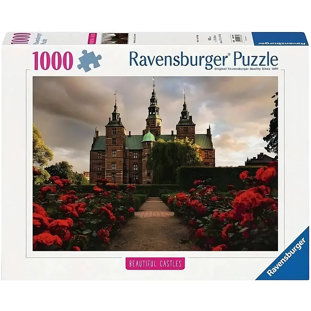 Ravensburger Puzzle Beautiful Castles Rosenborg Castle, Denmark 1000Teile