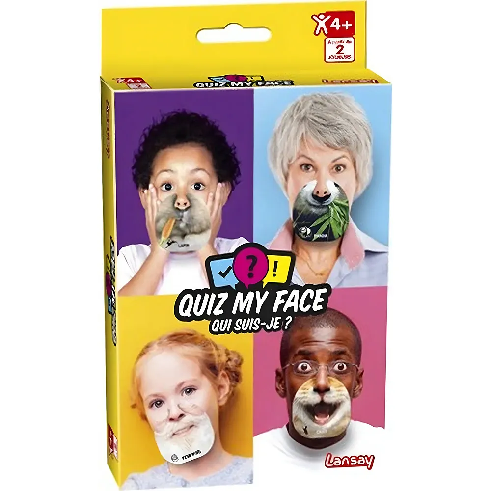 Lansay Quiz My Face FR