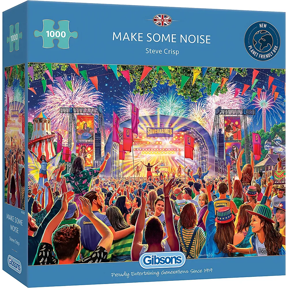 Gibsons Puzzle Make Some Noise 1000Teile