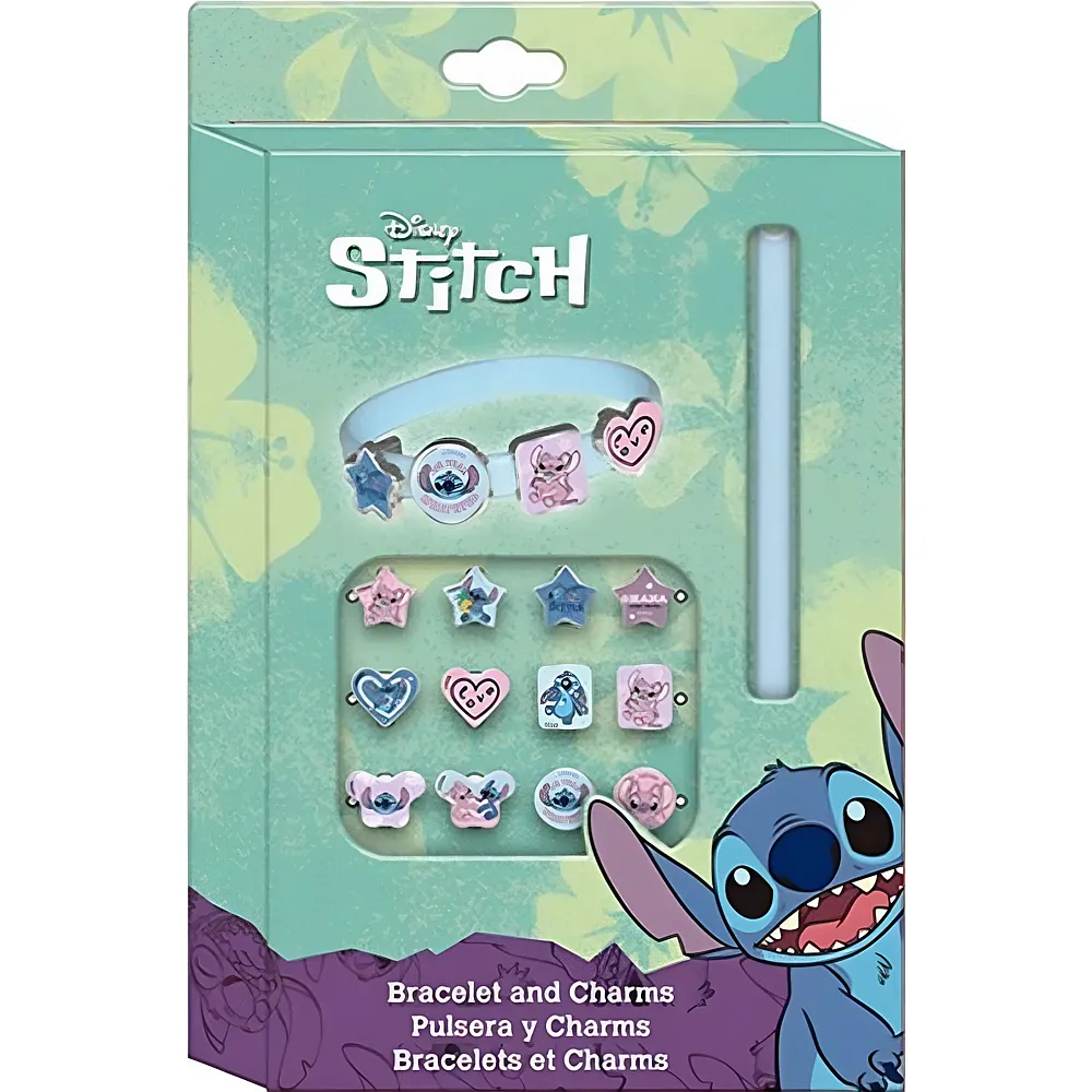 Sambro Coffret bijoux bracelet Stitch - 12 pi�ces Lilo & Stitch