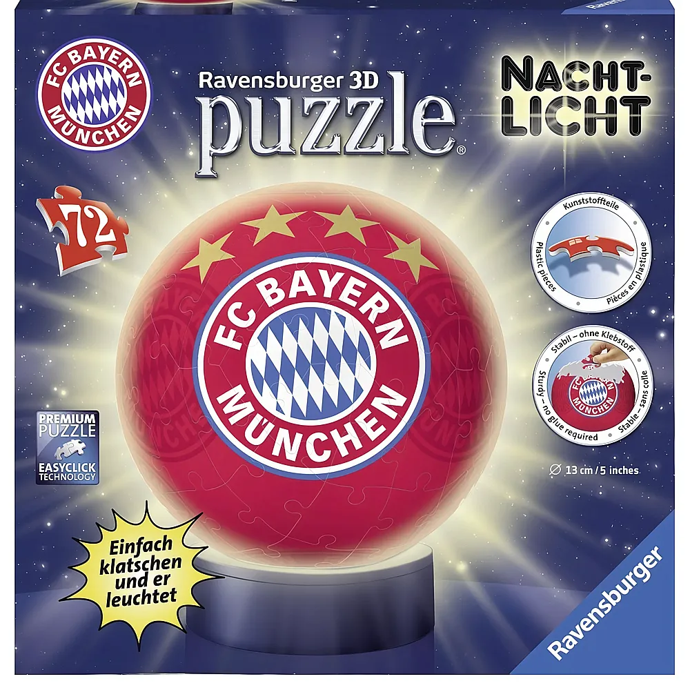 Ravensburger Puzzle FC Bayern M�nchen - 72 Teile