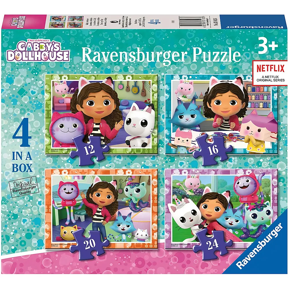 Ravensburger Puzzle Gabby's Puppenhaus 12-24