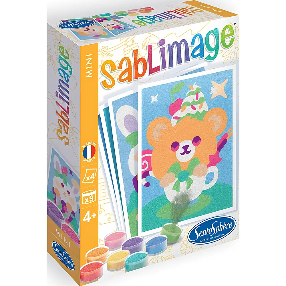 Sentosphere Sablimage Sandbilder Mini Kawaii