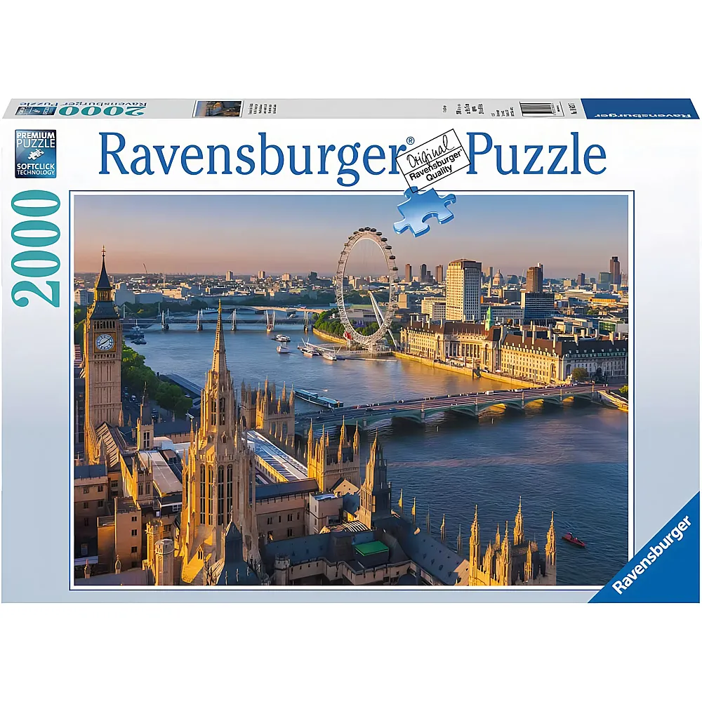 Ravensburger Puzzle Stimmungsvolles London 2000Teile