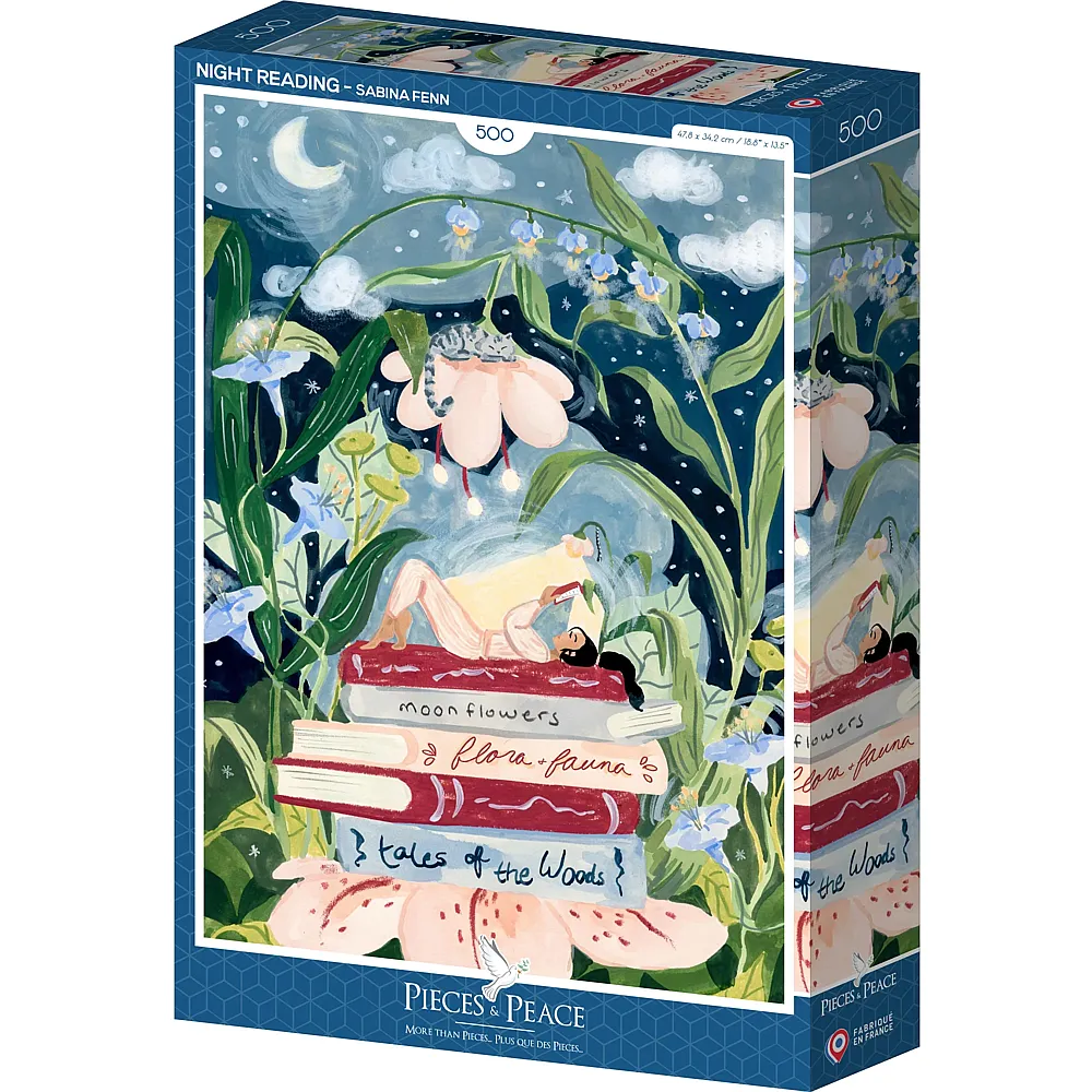Pieces & Peace Puzzle Sabina Fenn Nachtlekt�re 500Teile