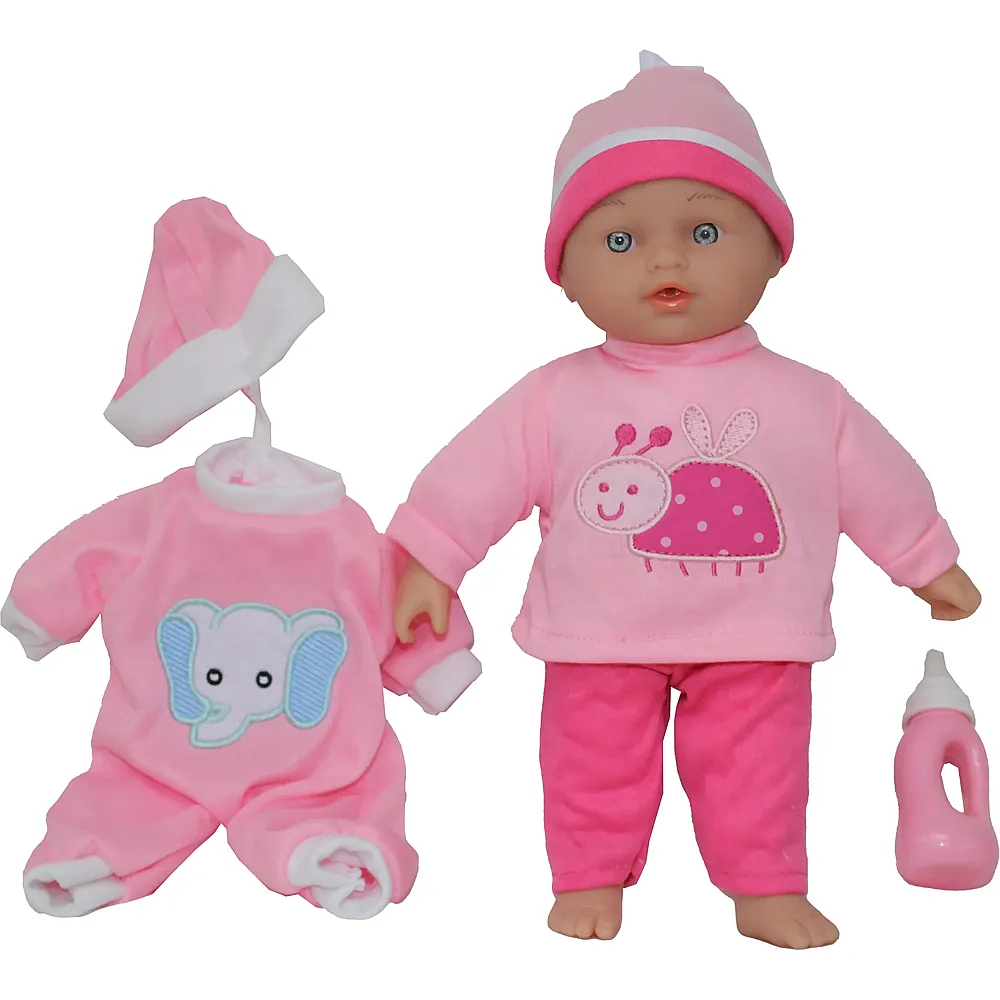 Dimian Puppe mit Zubeh�r - 28 cm