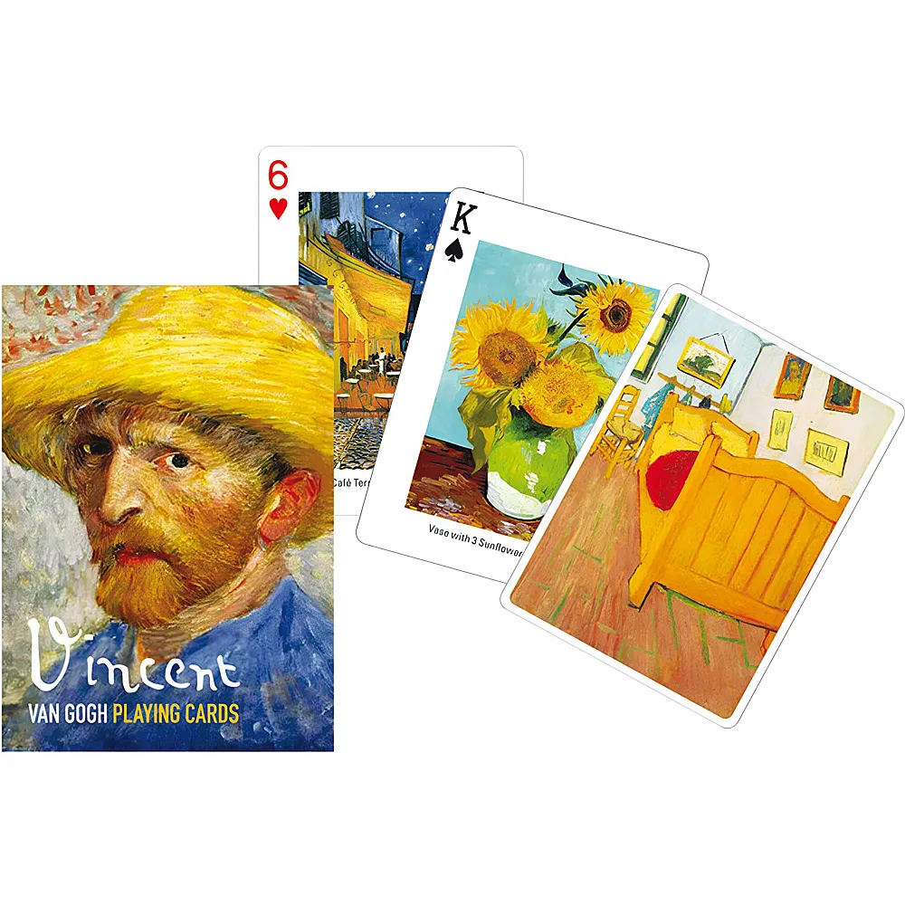Piatnik Collectors Cards Poker, Vincent Van Gogh | Jassen