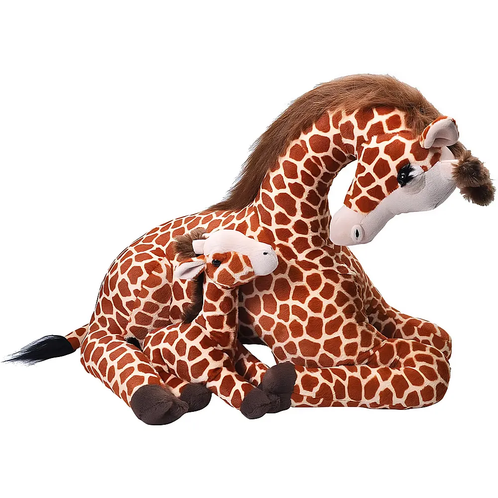 Wild Republic African Giraffe with baby - 76 cm