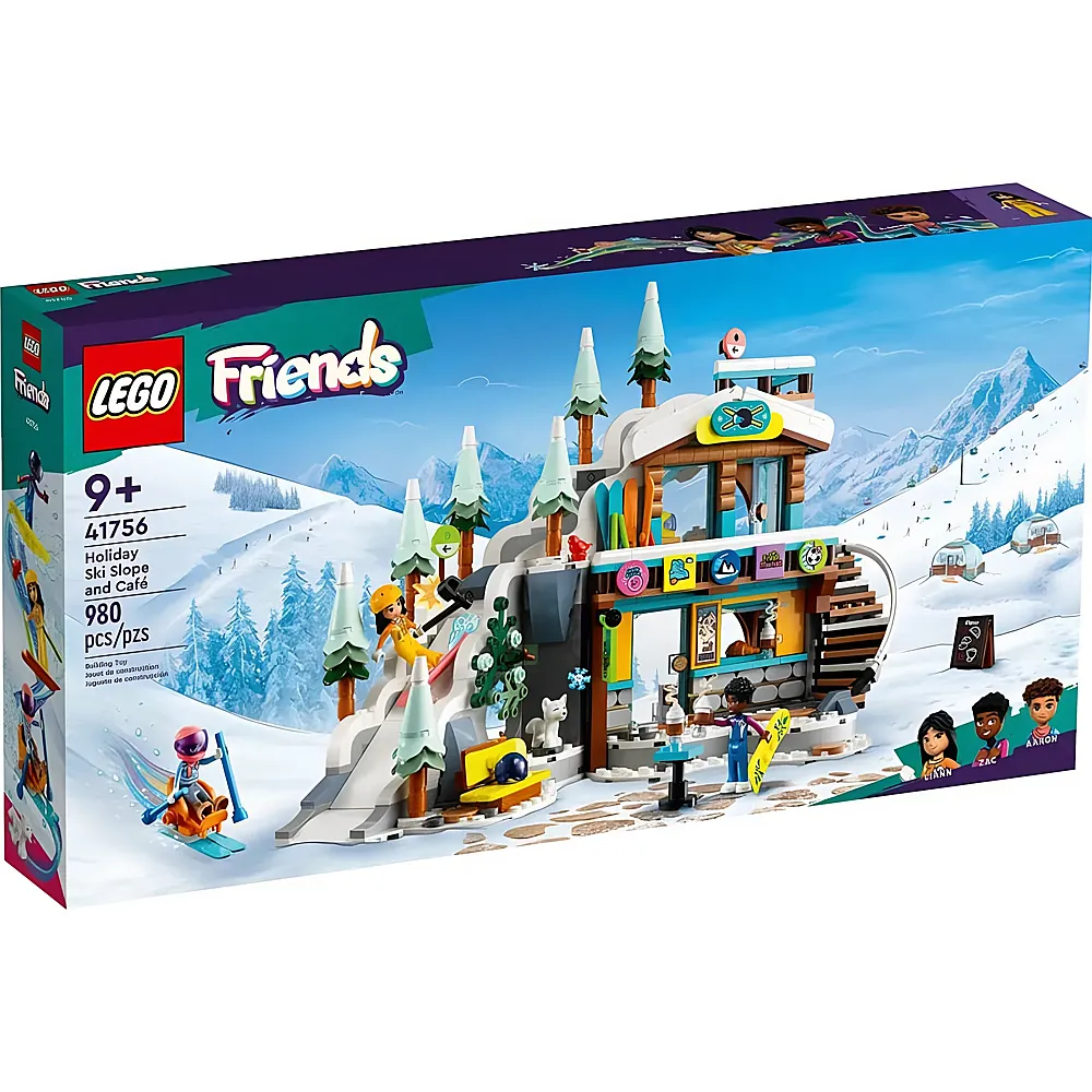 LEGO Friends Skipiste und Caf 41756