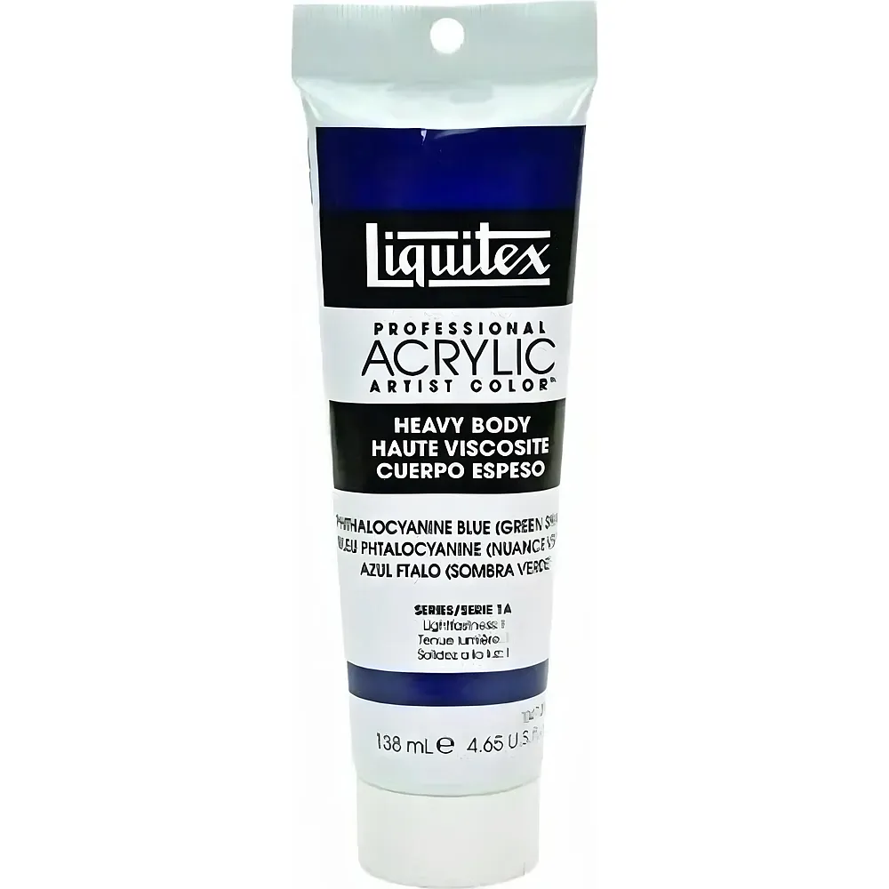 Liquitex Lqx Prof. Heavy Body Acrylfarbe 138ml Tube Phthaloblau grn