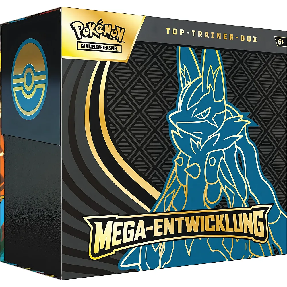Pok�mon TCG Mega-Entwicklung Pok�mon Top-Trainer-Box Lucario - Deutsch