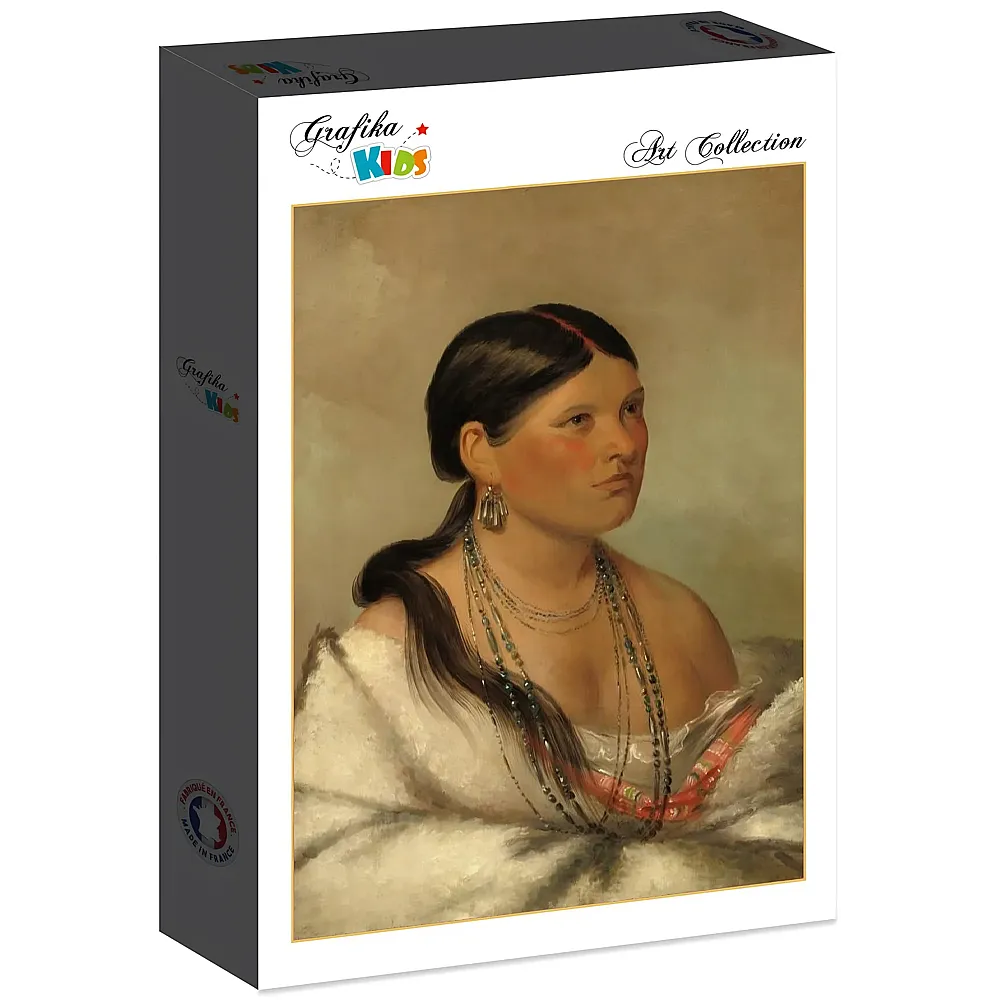 Grafika Puzzle Art Collection Grafika Kids George Catlin: The Female Eagle - Shawano, 1830 - 12 Teile