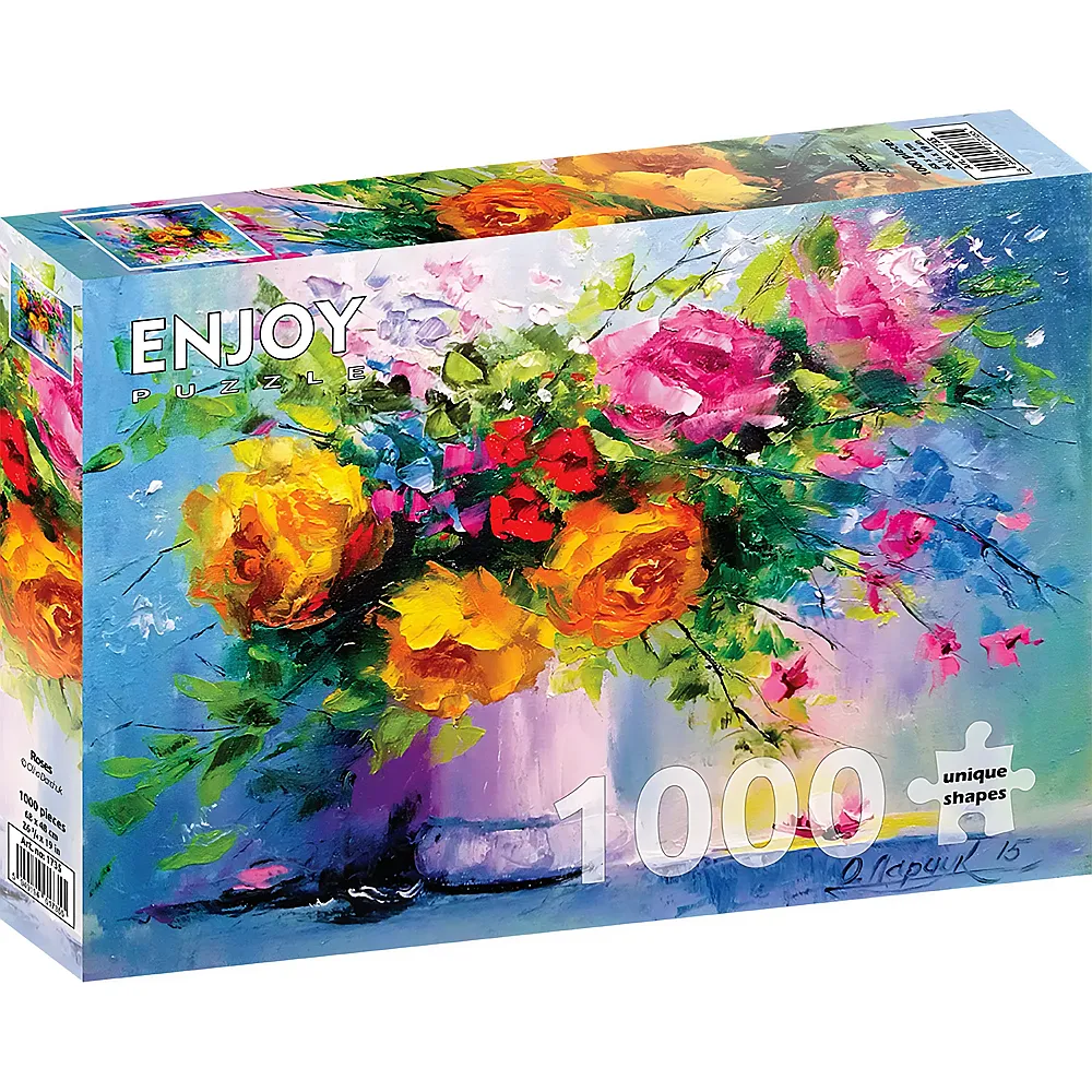 Enjoy Puzzle Rosen - 1000 Teile