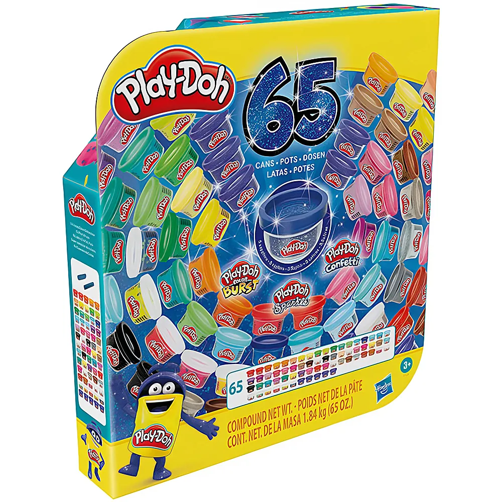 Play-Doh Classic Ultimate Color Collection 65Teile