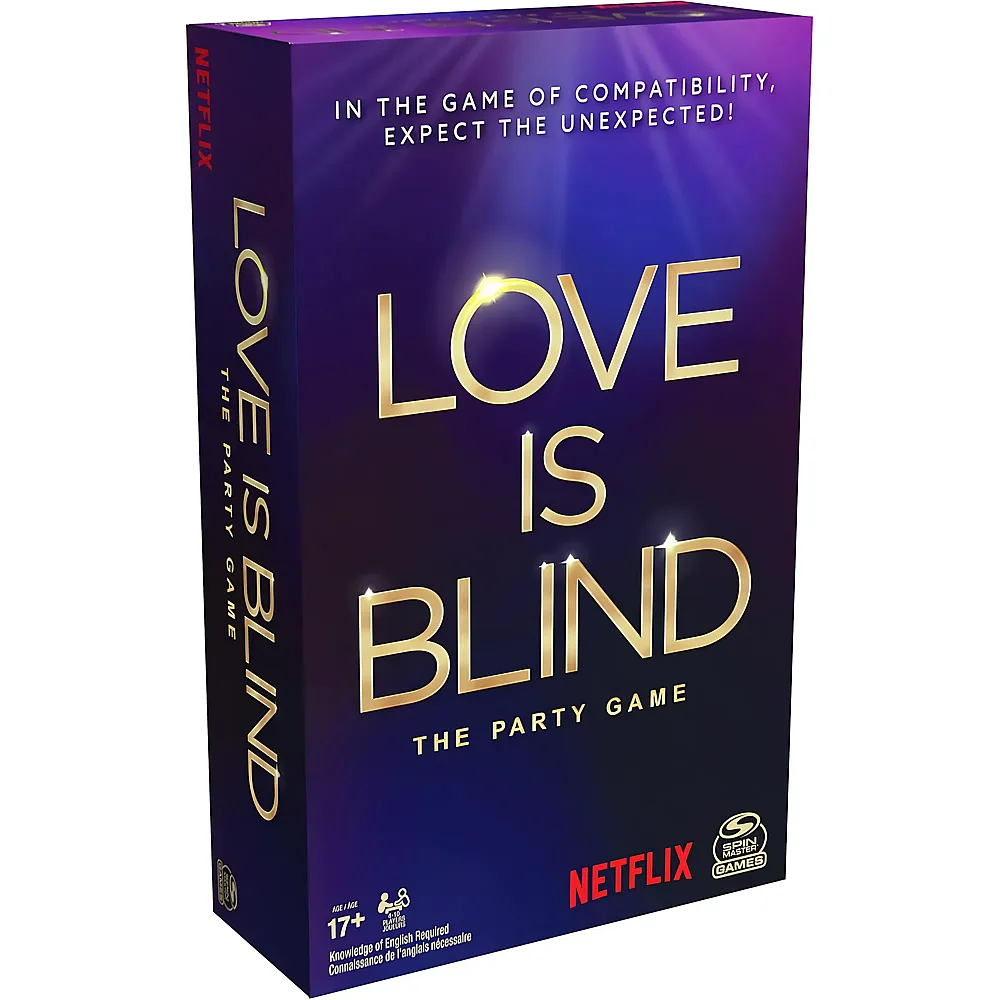 Spin Master Games Love is Blind - The Party Game - Englisch