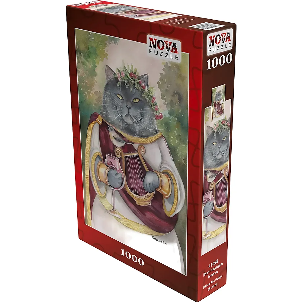 Nova Puzzle Costumed Cat - 1000 Teile - Puzzle 1000 Teile