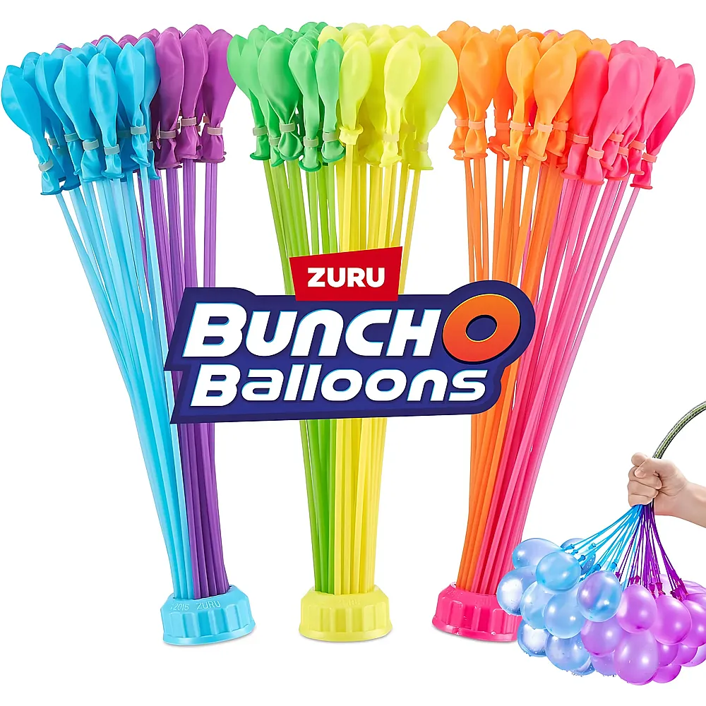 Bunch O Balloons Tropical Party 100 Wasserballons 3er Pack