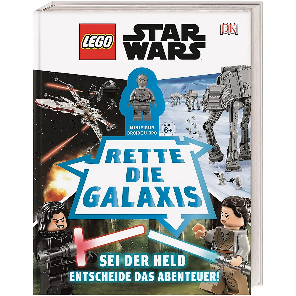 Dorling Kindersley LEGO Star Wars Rette die Galaxis - Mit U-3PO Minifigur