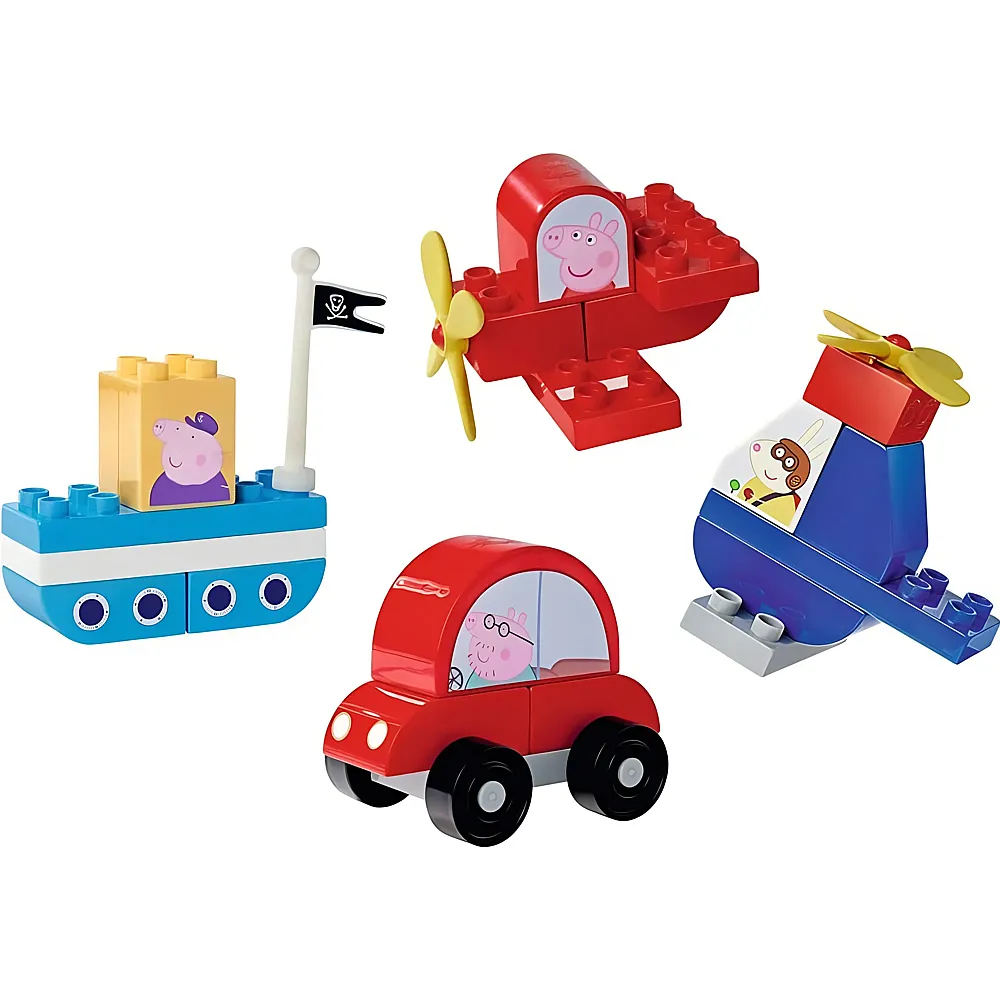 BIG Bloxx Peppa Pig Fahrzeug Bausteine 24Teile