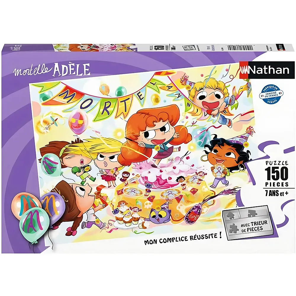 Nathan Puzzle T�dlicher Geburtstag - T�dliche Adele - 150 Teile