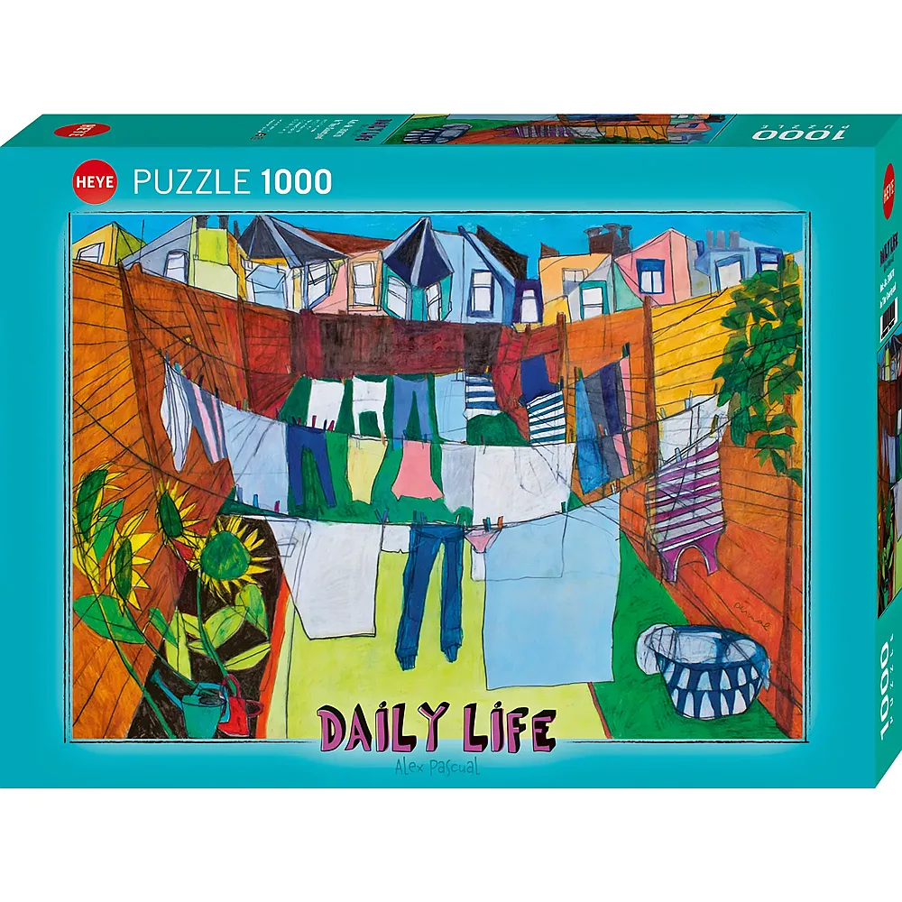 Heye Puzzle In The Courtyard - 1000 Teile