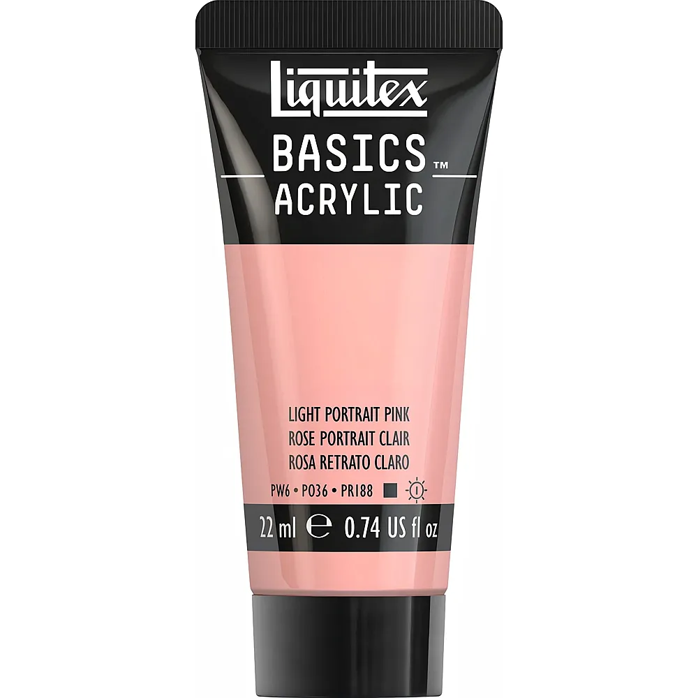 Liquitex Lqx Basics Acrylfarbe 22ml Tube Portraitrosa Hell - Suche