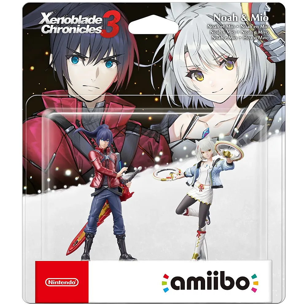 Nintendo Noah & Mio amiibo x Xenoblade Chronicles 3
