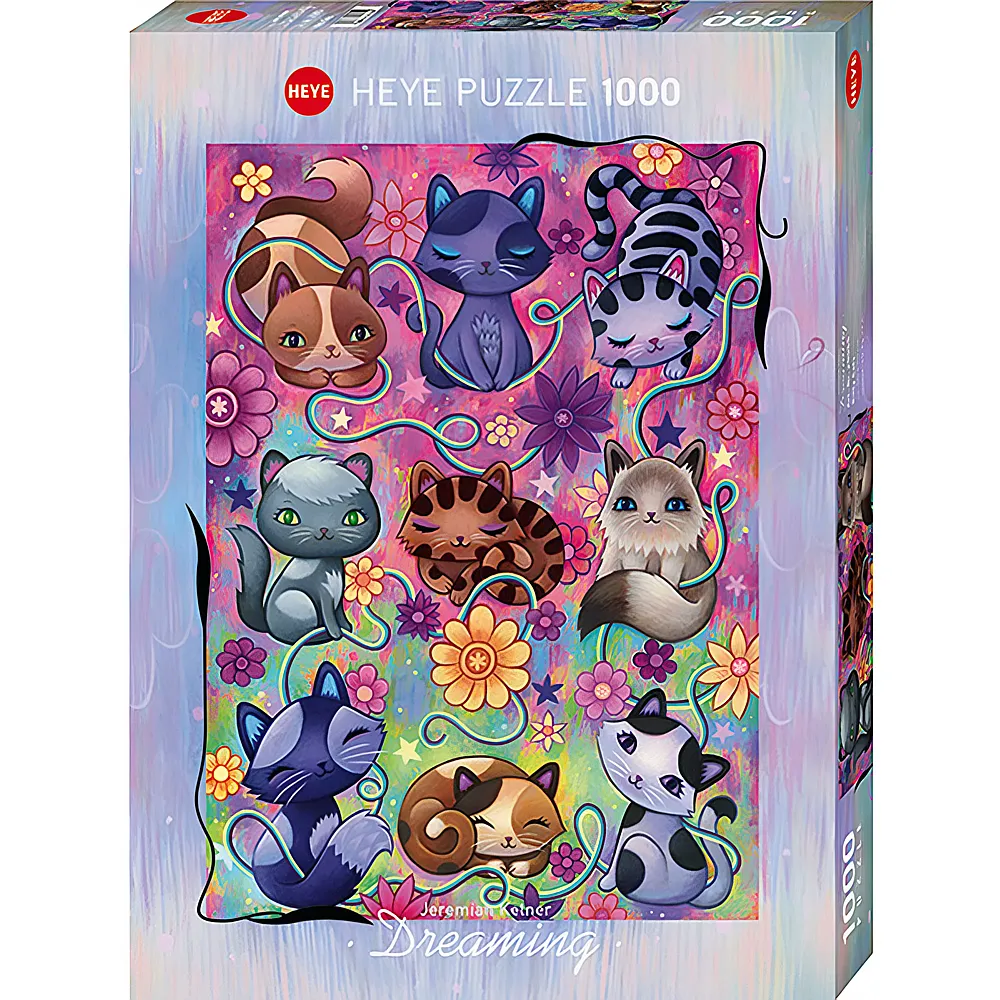 HEYE Puzzle Kitty Cats 1000Teile