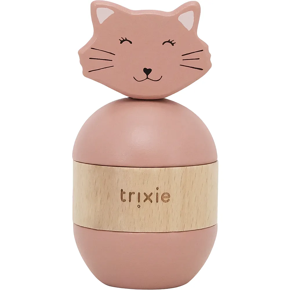 Trixie Rassel-Stapeltier aus Holz Katze