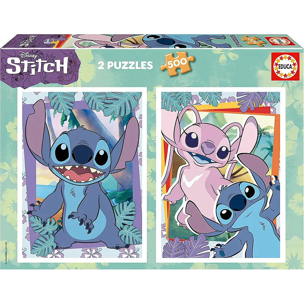 Educa Puzzle Lilo & Stitch 2in1 Disney Stitch 500Teile