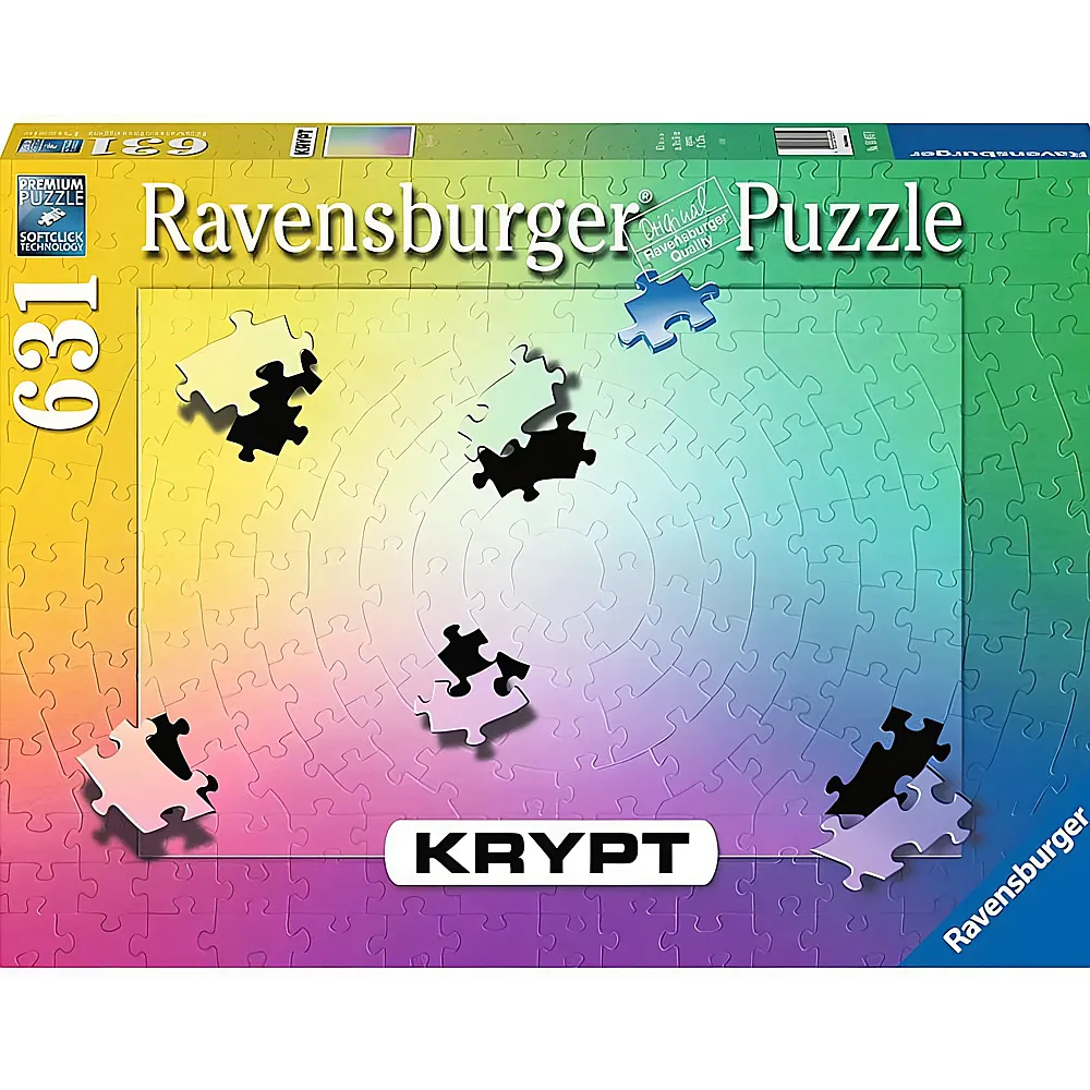 Ravensburger Puzzle Krypt Gradient 631Teile
