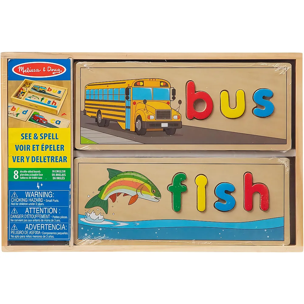 Melissa & Doug Sehen & buchstabieren Entwicklungsspielzeug - Englisch