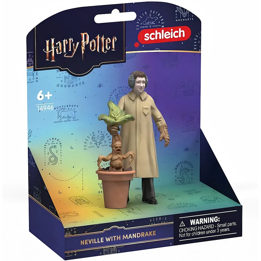 meinspielzeug - Schleich Harry Potter Neville mit Alraune | Lizenzfiguren