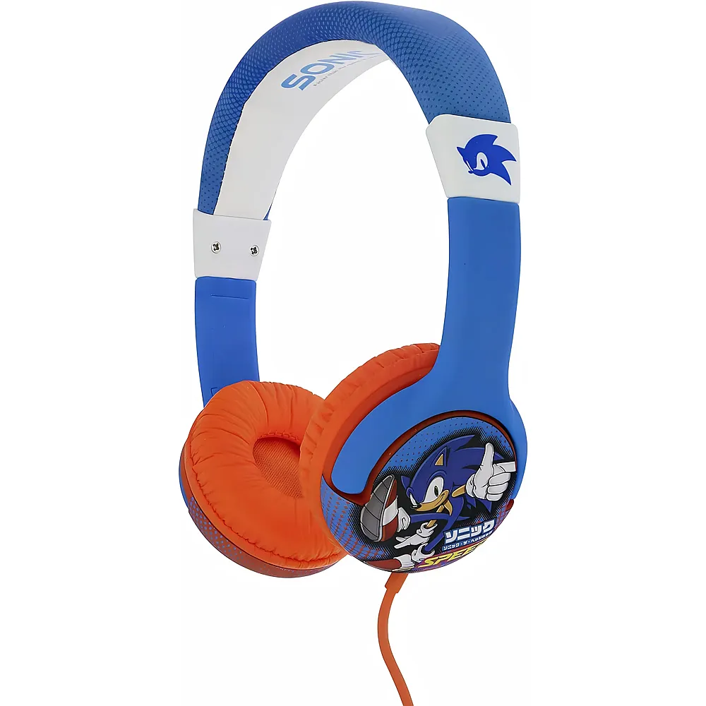 OTL Technologies Sonic The Hedgehog Kids Kopfh�rer mit Kabel, Blau
