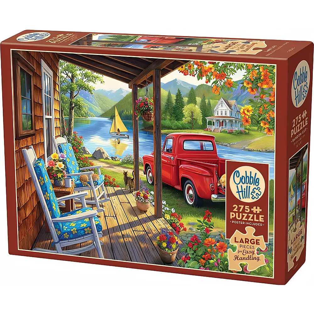 Cobble Hill Puzzle 275 Teile XXL Teile - Lake Life