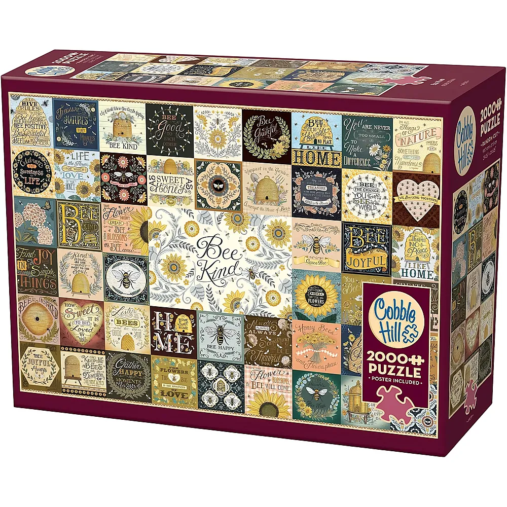 Cobble Hill Puzzle Bienenfreundlich - 2000 Teile