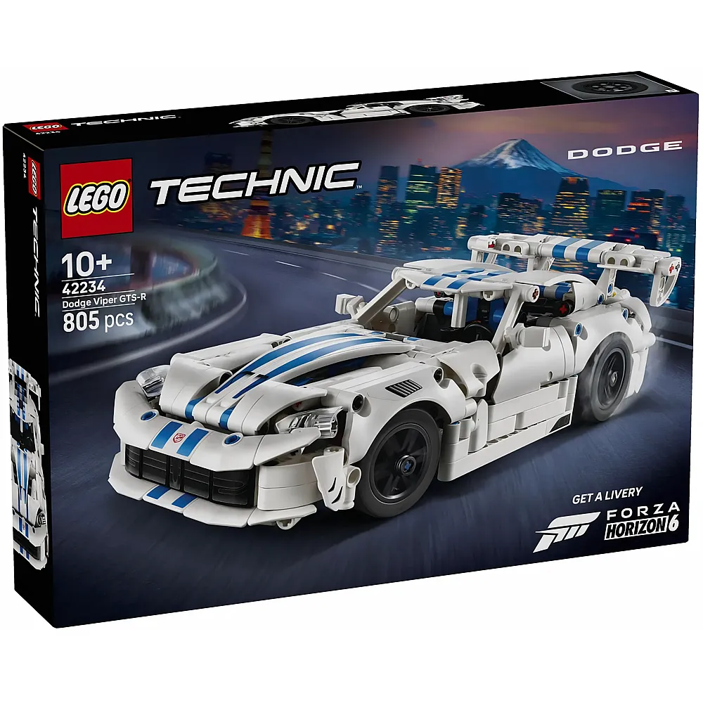 LEGO Technic Dodge Viper GTS-R Sportwagen 42234