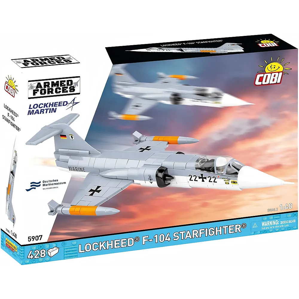 COBI Armed Forces F-104 Starfighter Lockheed Corporation 5907