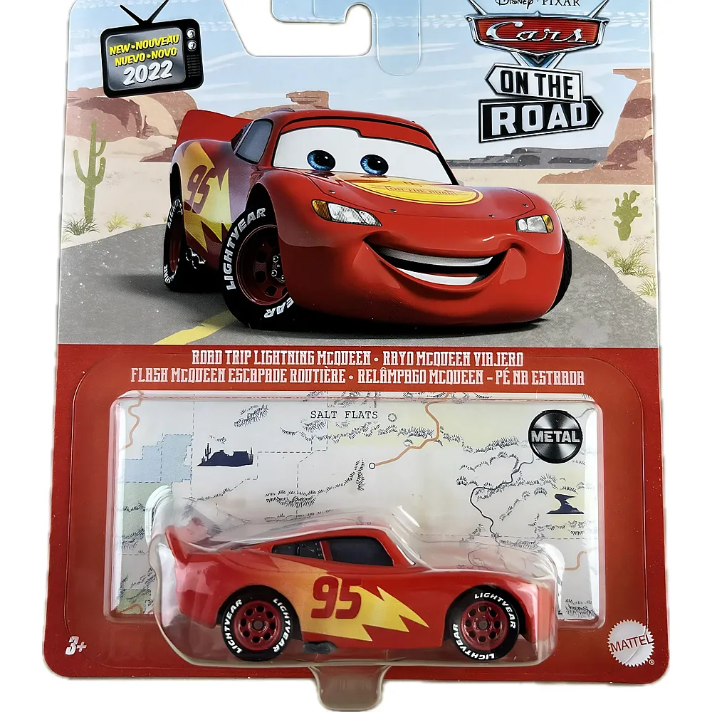 Mattel Disney Cars Lightning McQueen 1:55 | Autos