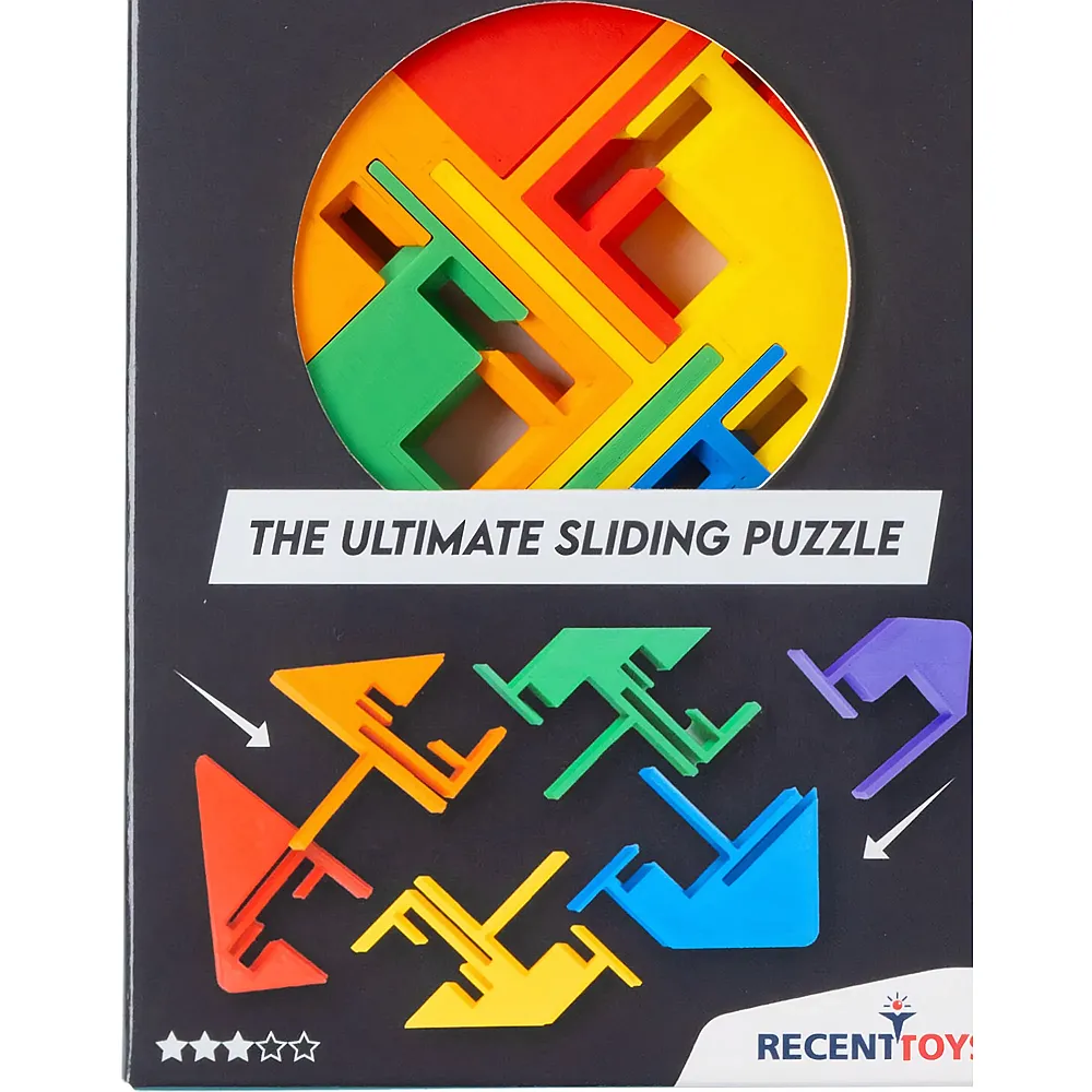 Recent Toys Zigguflat Puzzle