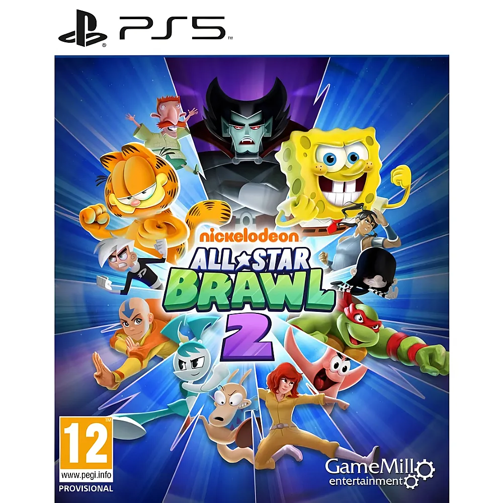 GameMill SpongeBob Nickelodeon All-Star Brawl 2 PS5 D