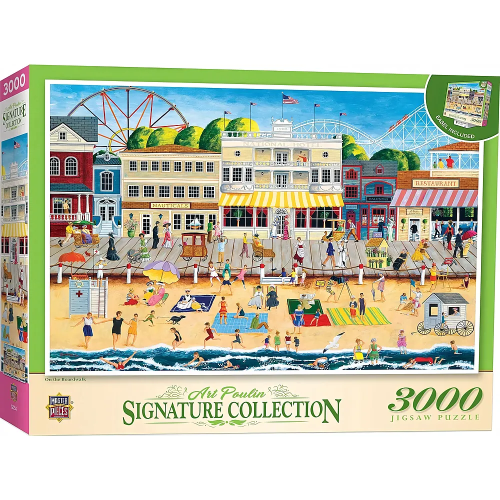 Master Pieces Puzzle Signature Collection Auf der Promenade - 3000 Teile