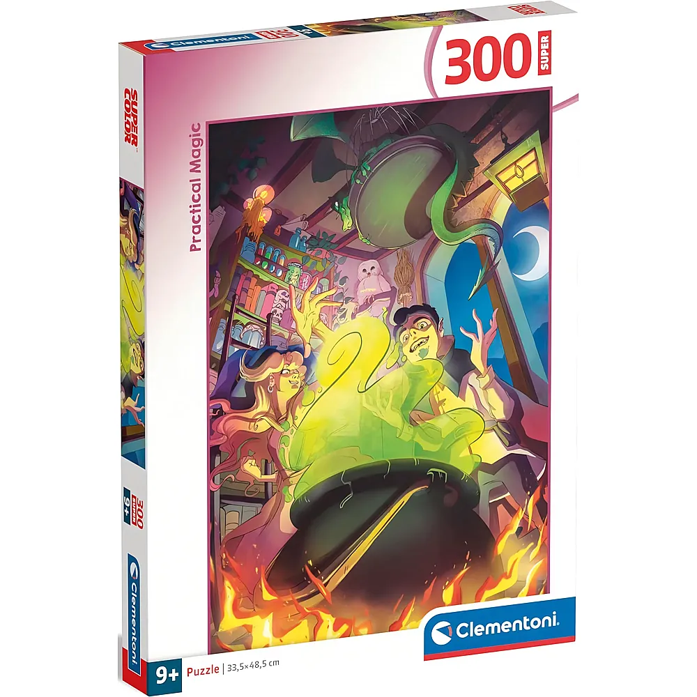 Clementoni Puzzle Supercolor Practical Magic - 300 Teile