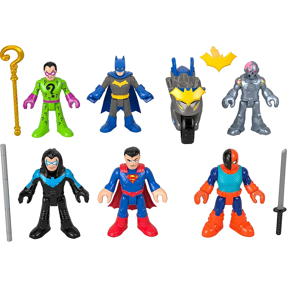 Imaginext DC Super Friends 12er Batman Deluxe Figurenset