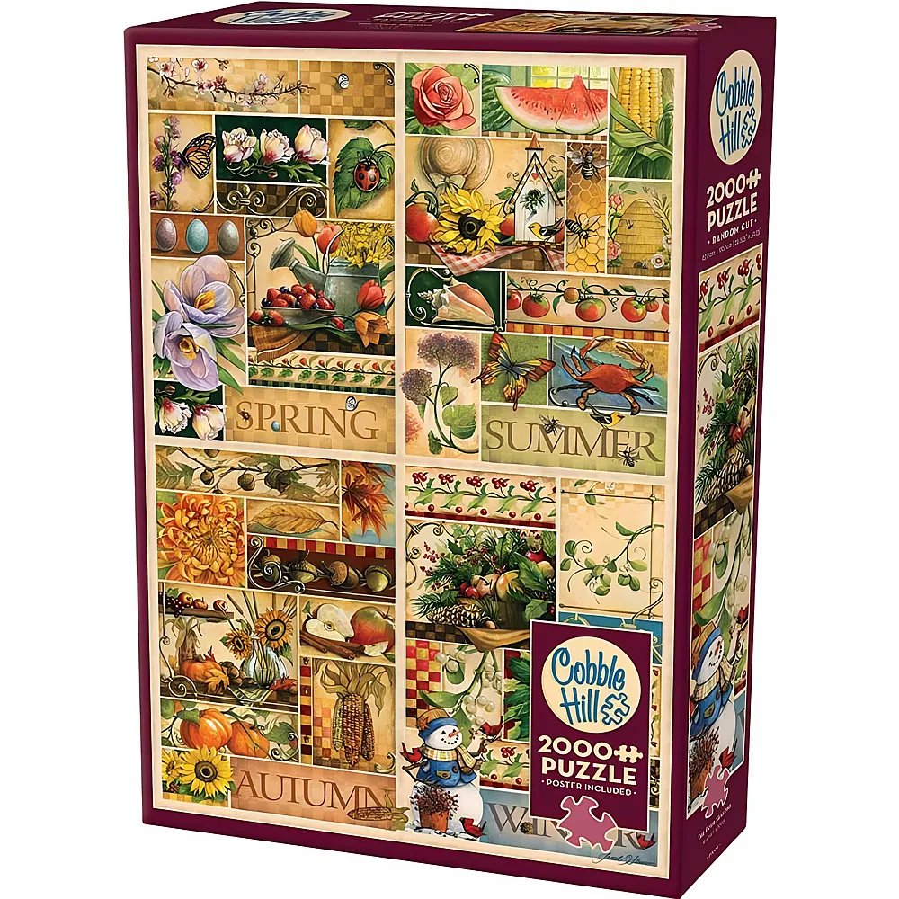 Cobble Hill Puzzle Die vier Jahreszeiten - 2000 Teile