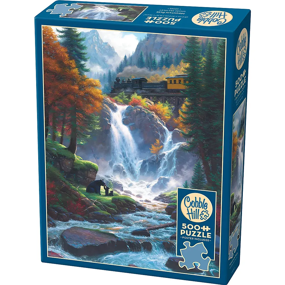 Cobble Hill Puzzle Gebirgspass - 500 Teile
