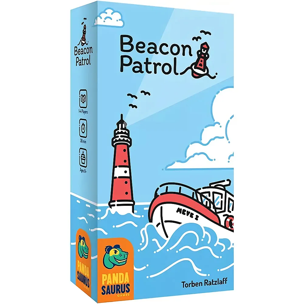 Pandasaurus Games - Beacon Patrol - Strategiespiel - Familienspiel f�r Kinder und Erwachsene - Kooperativ und alleine spielbar