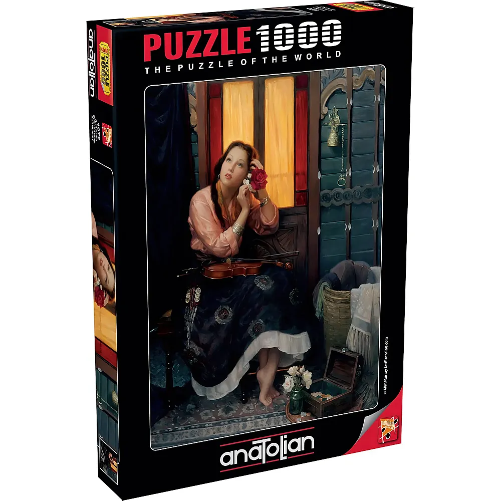 Anatolian Puzzle Crimson Rose - 1000 Teile