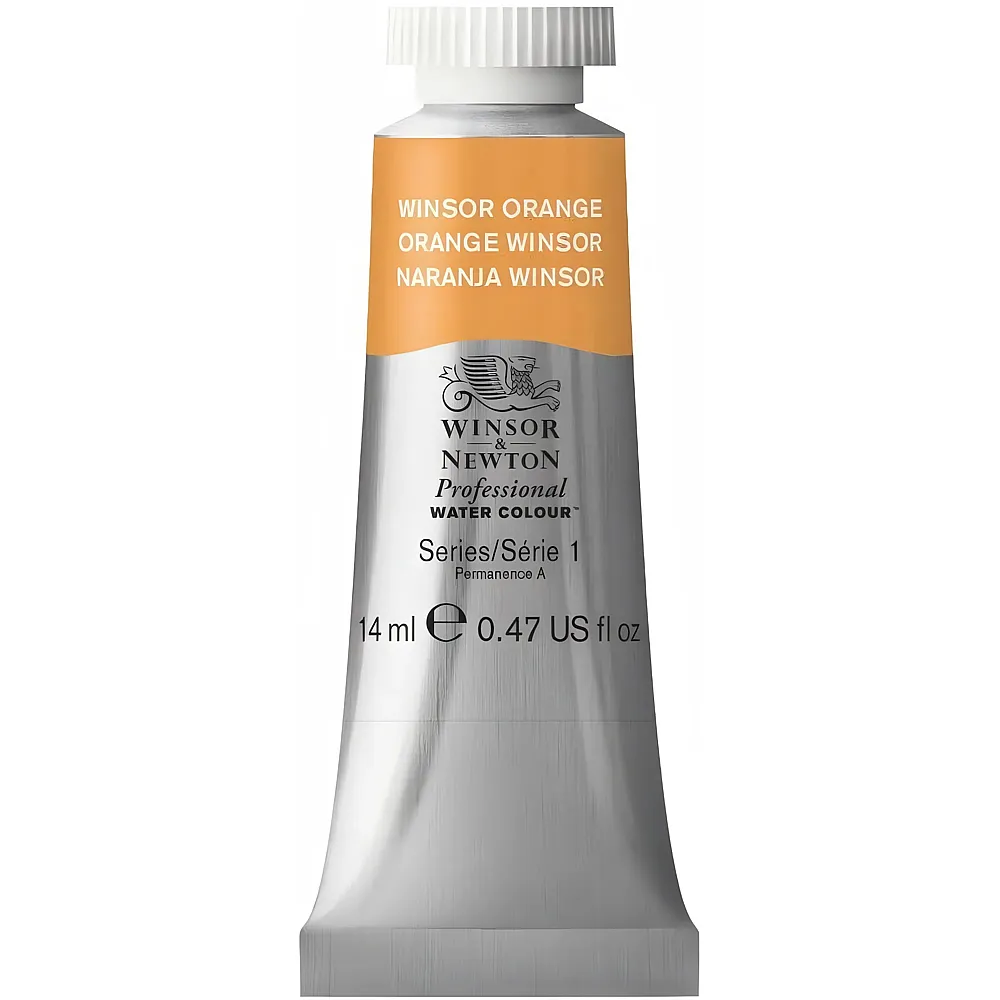 Winsor & Newton Professional Water Colour Aquarellfarbe Winsororange - 14 ml