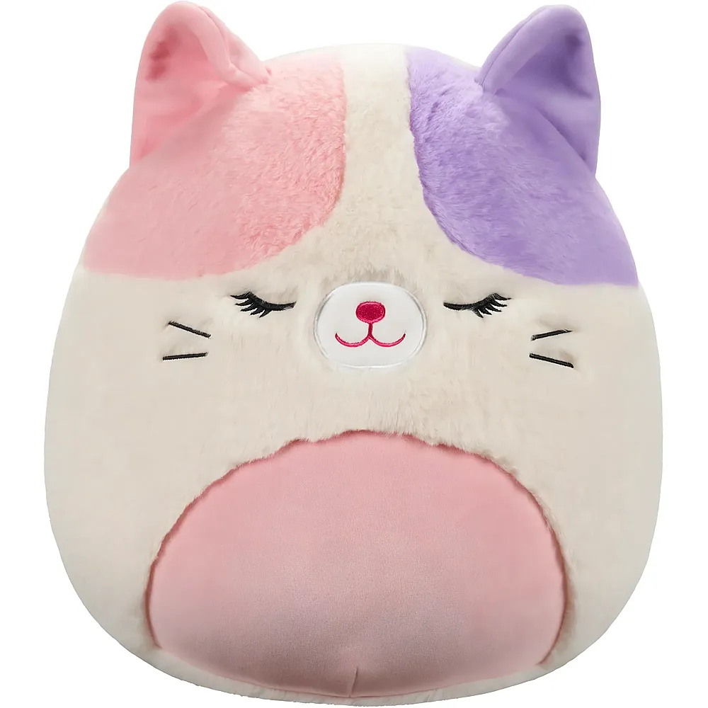 Squishmallows FuzzAMallows Nell die Katze - 30 cm